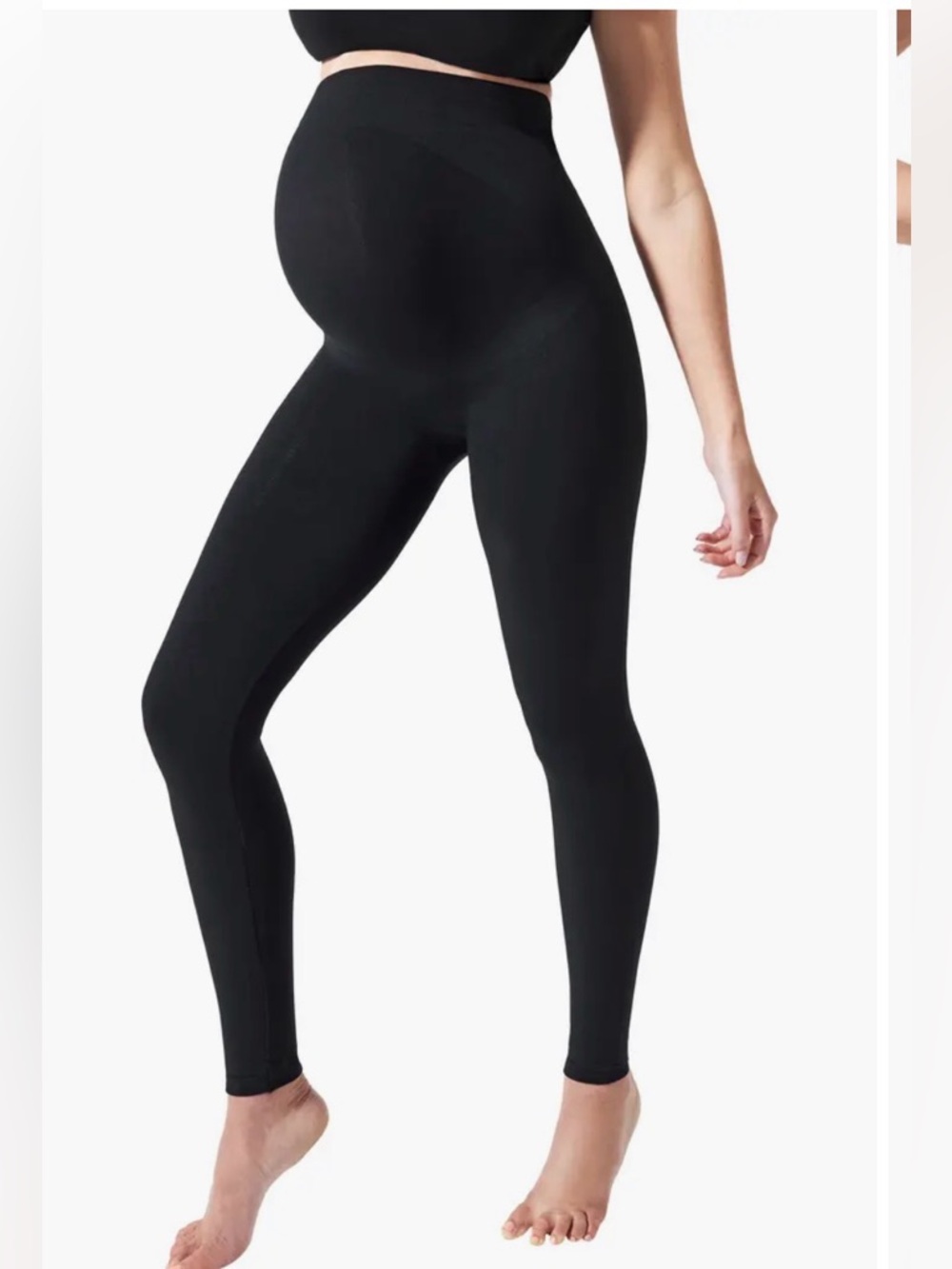 Blanqi High Rise Long Maternity Leggings Sz XL